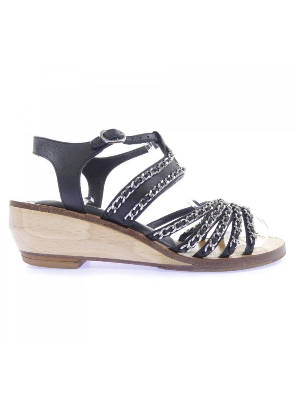 Chanel Sandals Black